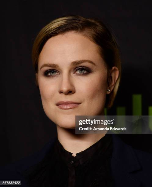 Actress Evan Rachel Wood attends The Paley Center For Media's 34th Annual PaleyFest Los Angeles - "Westworld" screening and panel at the Dolby...