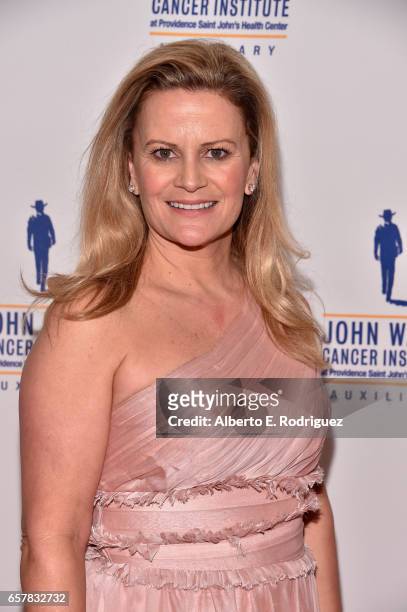 Melanie Wayne attends John Wayne Cancer Institute Auxiliary's 32nd annual Odyssey Ball at the Beverly Wilshire Four Seasons Hotel on March 25, 2017...