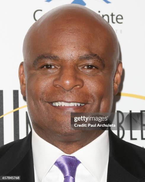 Former NFL Player Warren Moon attends the 8th Annual Unstoppable Foundation Gala at The Beverly Hilton Hotel on March 25, 2017 in Beverly Hills,...