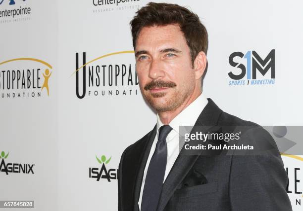 Actor Dylan McDermott attends the 8th Annual Unstoppable Foundation Gala at The Beverly Hilton Hotel on March 25, 2017 in Beverly Hills, California.