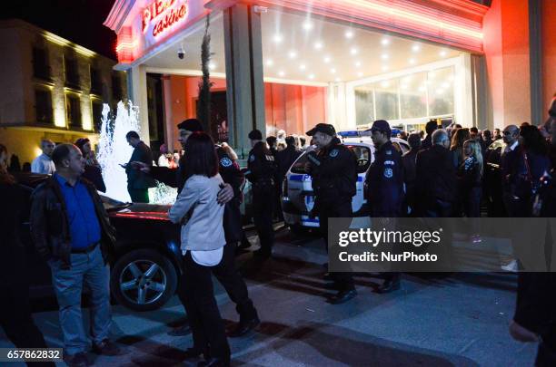 Bomb threat interrupted for an hour a concert of Turkish music star Serdar Ortac in Casino Fiesta, Svilengrad. The Bulgarian border town, which is...