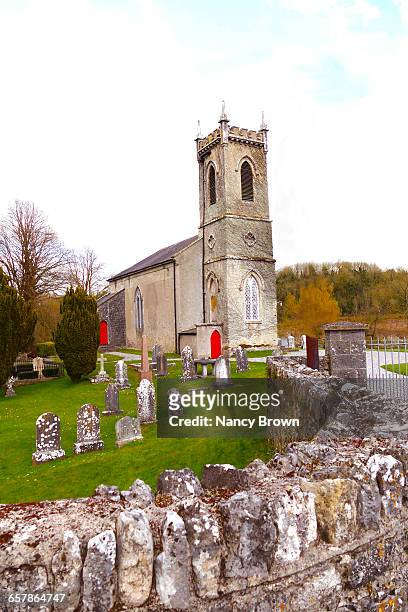 st. peter's church in ireland near kilkenny town. - kilkenny ireland stock pictures, royalty-free photos & images