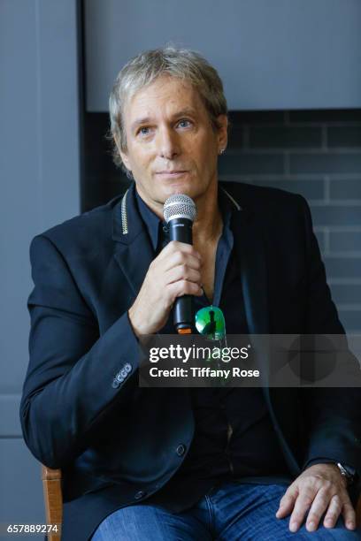 Recording Artist Michael Bolton attends "Songs Of Cinema" at The Grove on March 25, 2017 in Los Angeles, California.