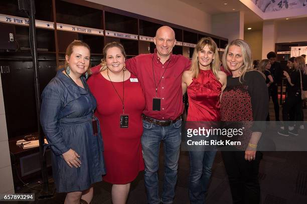 Midge LaPorte Epstein, EVP, SouthWest Affiliate at American Heart Association and colleagues attend BeautyKind Unites: Concert for Causes at AT&T...