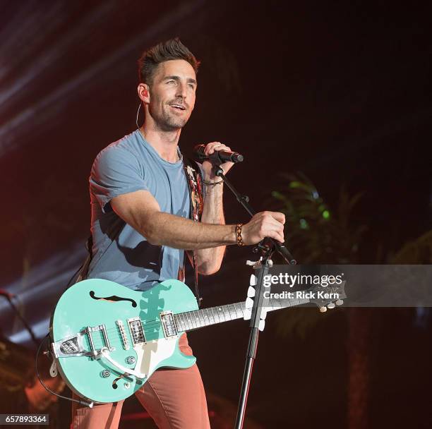 Jake Owen performs onstage during BeautyKind Unites: Concert for Causes at AT&T Stadium on March 25, 2017 in Arlington, Texas.