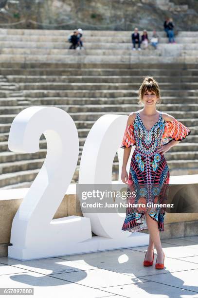 Silvia Alonso attends 'Seor, Dame Paciencia' photocall during of the 20th Malaga Film Festival on March 25, 2017 in Malaga, Spain.