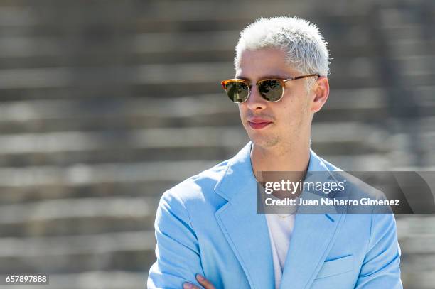 Eduardo Casanova attends 'Seor, Dame Paciencia' photocall during of the 20th Malaga Film Festival on March 25, 2017 in Malaga, Spain.