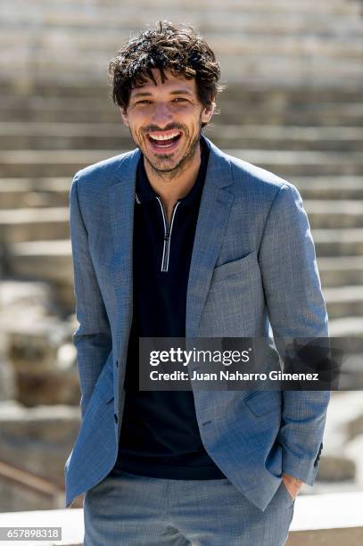 Andres Velencoso attends 'Seor, Dame Paciencia' photocall during of the 20th Malaga Film Festival on March 25, 2017 in Malaga, Spain.