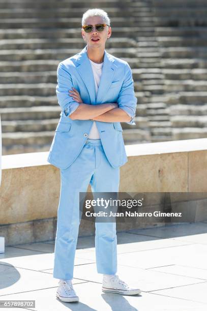 Eduardo Casanova attends 'Seor, Dame Paciencia' photocall during of the 20th Malaga Film Festival on March 25, 2017 in Malaga, Spain.