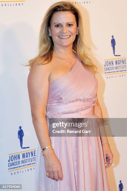 Melanie Wayne attends John Wayne Cancer Institute Auxiliary's 32nd Annual Odyssey Ball at the Beverly Wilshire Four Seasons Hotel on March 25, 2017...