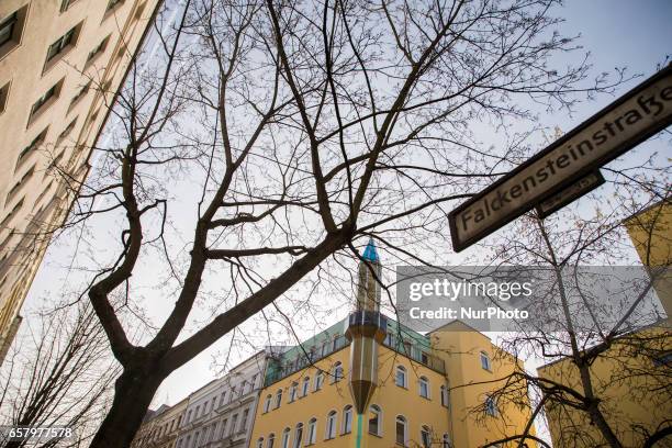 The Fatih mosque, run by the Islamic Federation of Berlin is pictured in the district of Kreuzberg in Berlin, Germany on March 25, 2017.