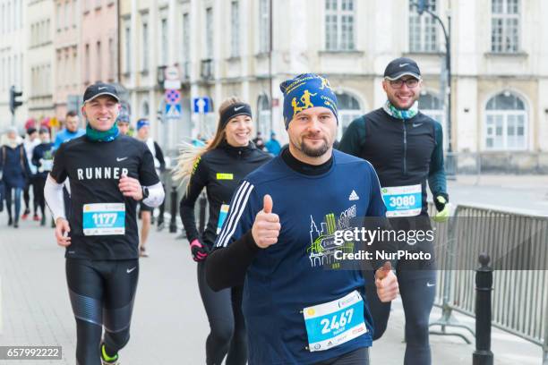 12th PZU Warsaw Half Marathon in Warsaw, Poland on 26 March 2017