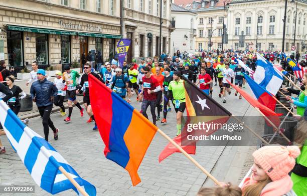 12th PZU Warsaw Half Marathon in Warsaw, Poland on 26 March 2017