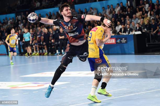 Ludovic Fabregas of Montpellier during the Champions League match between Montpellier and Kielce on March 26, 2017 in Montpellier, France.