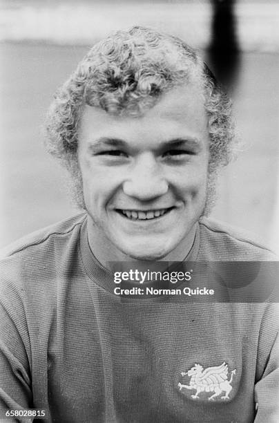Footballer Dennis Rofe of Leyton Orient F.C., UK, 11th August 1971.