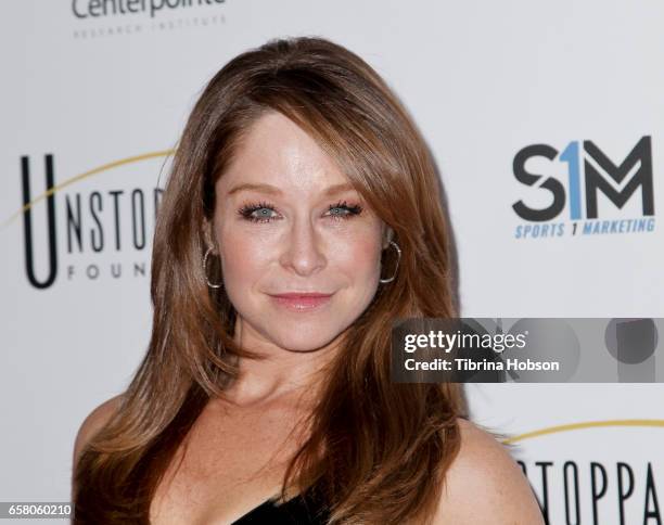 Jamie Luner attends the 8th annual Unstoppable Foundation Gala at The Beverly Hilton Hotel on March 25, 2017 in Beverly Hills, California.