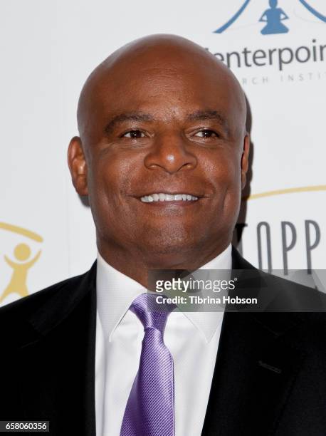 Warren Moon attends the 8th annual Unstoppable Foundation Gala at The Beverly Hilton Hotel on March 25, 2017 in Beverly Hills, California.
