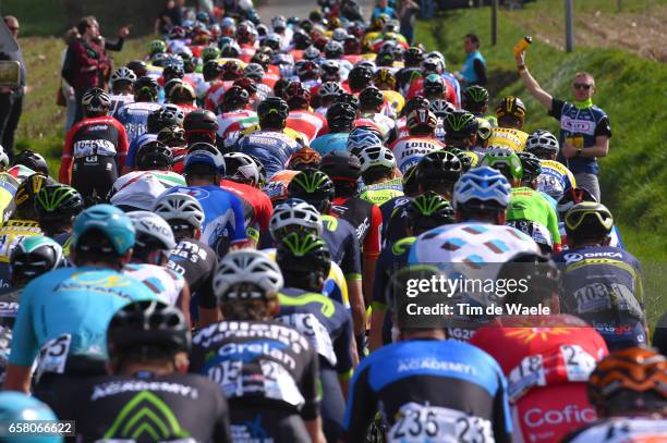 79th Gent - Wevelgem 2017 / Men Peloton / Cote du Ravel Put / Landscape / Gent - Wevelgem / Flanders Classics /