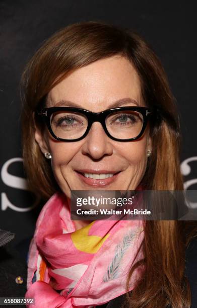 Allison Janney attends the Broadway Opening Night Production of "Sweat" at studio 54 Theatre on March 26, 2017 in New York City