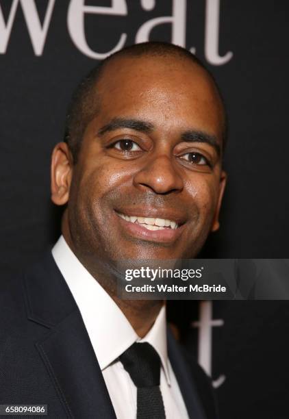 Daniel Breaker attends the Broadway Opening Night Production of "Sweat" at studio 54 Theatre on March 26, 2017 in New York City