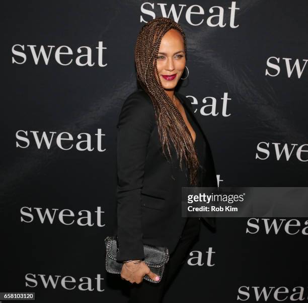 Nicole Ari Parker attends "Sweat" Broadway Opening Night at Studio 54 on March 26, 2017 in New York City.