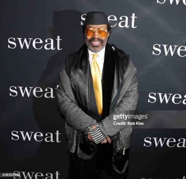 Anthony Chisholm attends "Sweat" Broadway Opening Night at Studio 54 on March 26, 2017 in New York City.