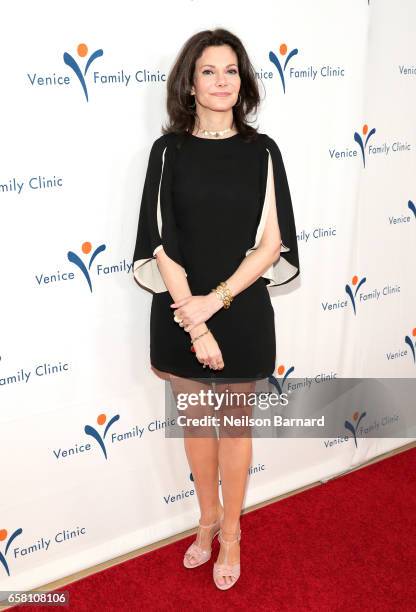 Silver Circle Host Laura Kightlinger at the Venice Family Clinic Silver Circle Gala 2017 honoring Sue Kroll and Dr. Jimmy H. Hara at The Beverly...