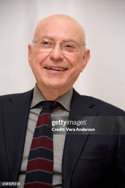 Alan Arkin at the "Going in Style" Press Conference at the Whitby Hotel on March 25, 2017 in New York City.