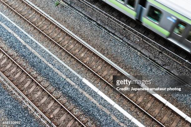 railway - 線路 stock-fotos und bilder