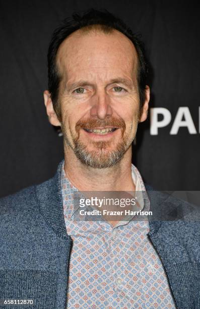 Actor Denis O'Hare attends The Paley Center For Media's 34th Annual PaleyFest Los Angeles "American Horror Story "Roanoke" screening and panel at...