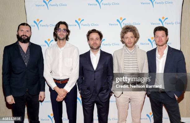 The Dawes at the Venice Family Clinic Silver Circle Gala 2017 honoring Sue Kroll and Dr. Jimmy H. Hara at The Beverly Hilton Hotel on March 26, 2017...