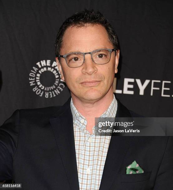 Actor Joshua Malina attends the "Scandal" event at the Paley Center for Media's 34th annual PaleyFest at Dolby Theatre on March 26, 2017 in...