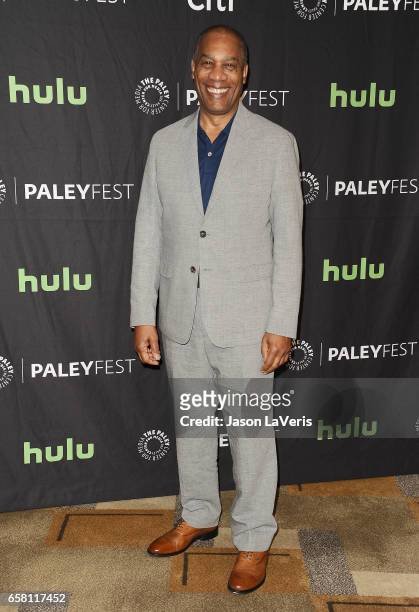 Actor Joe Morton attends the "Scandal" event at the Paley Center for Media's 34th annual PaleyFest at Dolby Theatre on March 26, 2017 in Hollywood,...
