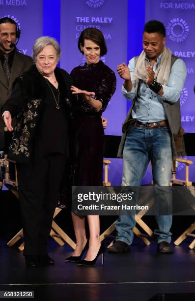 Actors Sarah Paulson, Kathy Bates,Cuba Gooding Jr. Attend The Paley Center For Media's 34th Annual PaleyFest Los Angeles "American Horror Story...
