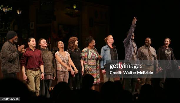 John Earl Jelks, Carlo Alban, Alison Wright, Michelle Wilson, Kate Whoriskey, Lynn Nottage, Johanna Day, Khris Davis, Lance Coadie Williams and Will...