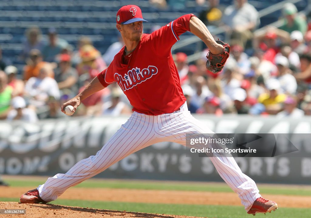 MLB: MAR 26 Spring Training - Pirates at Phillies