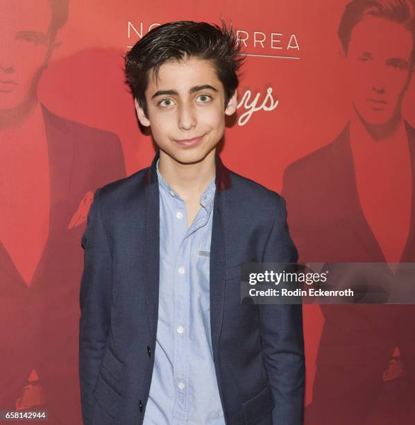 Aidan Gallagher attends Noah Urrea's 16th Birthday with EP Release Party at Avalon Hollywood on March 26, 2017 in Los Angeles, California.