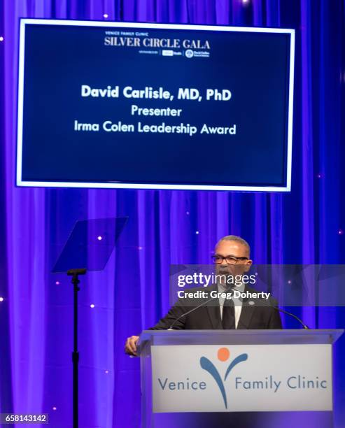 David Carlisle attends the 35th Annual Silver Circle Gala at The Beverly Hilton Hotel on March 26, 2017 in Beverly Hills, California.