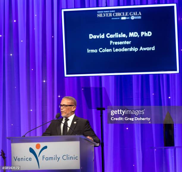 David Carlisle attends the 35th Annual Silver Circle Gala at The Beverly Hilton Hotel on March 26, 2017 in Beverly Hills, California.