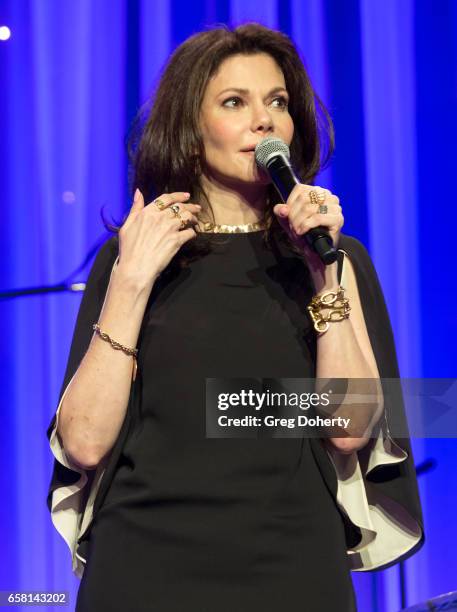 Comedian Laura Knightlinger attends the 35th Annual Silver Circle Gala at The Beverly Hilton Hotel on March 26, 2017 in Beverly Hills, California.