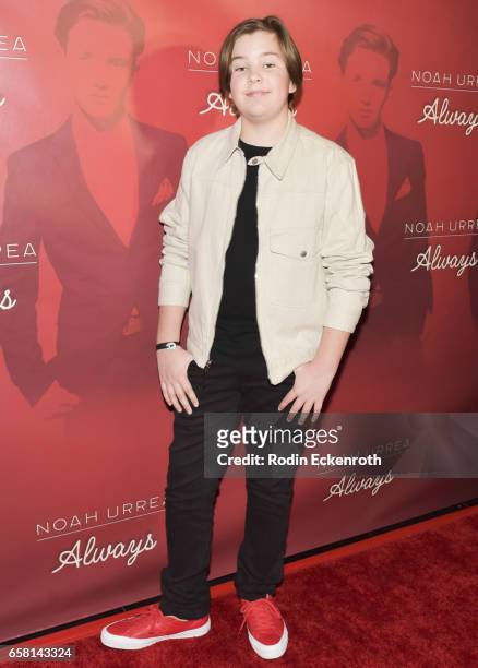 Gabe Eggerling attends Noah Urrea's 16th Birthday with EP Release Party at Avalon Hollywood on March 26, 2017 in Los Angeles, California.