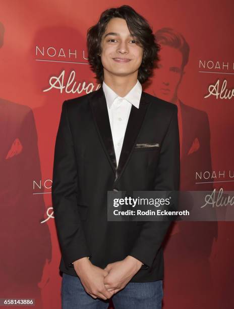 Rio Mangini attends Noah Urrea's 16th Birthday with EP Release Party at Avalon Hollywood on March 26, 2017 in Los Angeles, California.