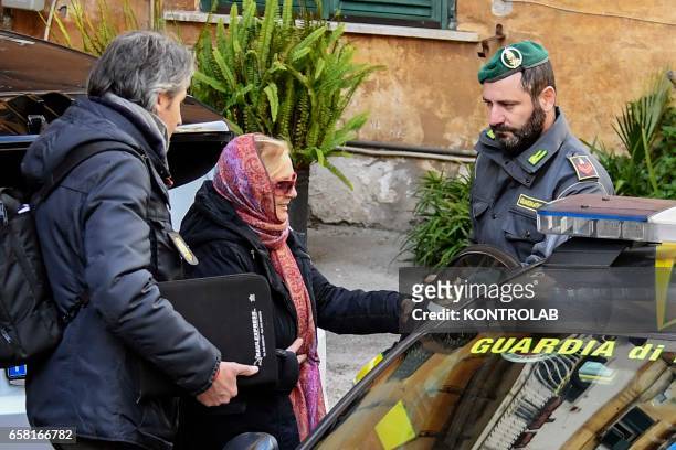 Annamaria Fontana, the woman arrested in San Giorgio a Cremano city, near Naples, with husband Mario Di Leva, in the international investigation on...