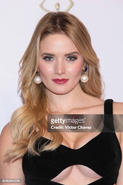 Kimberly Dos Ramos attends Premios Tv y Novelas 2017 at Televisa San Angel on March 26, 2017 in Mexico City, Mexico.
