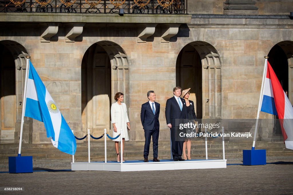 President of Argentina Mauricio Visits The Netherlands : Day One