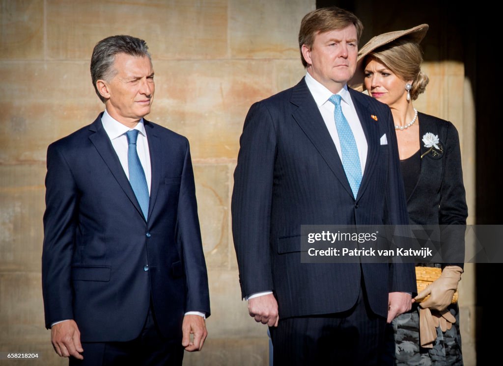 President of Argentina Mauricio Visits The Netherlands : Day One