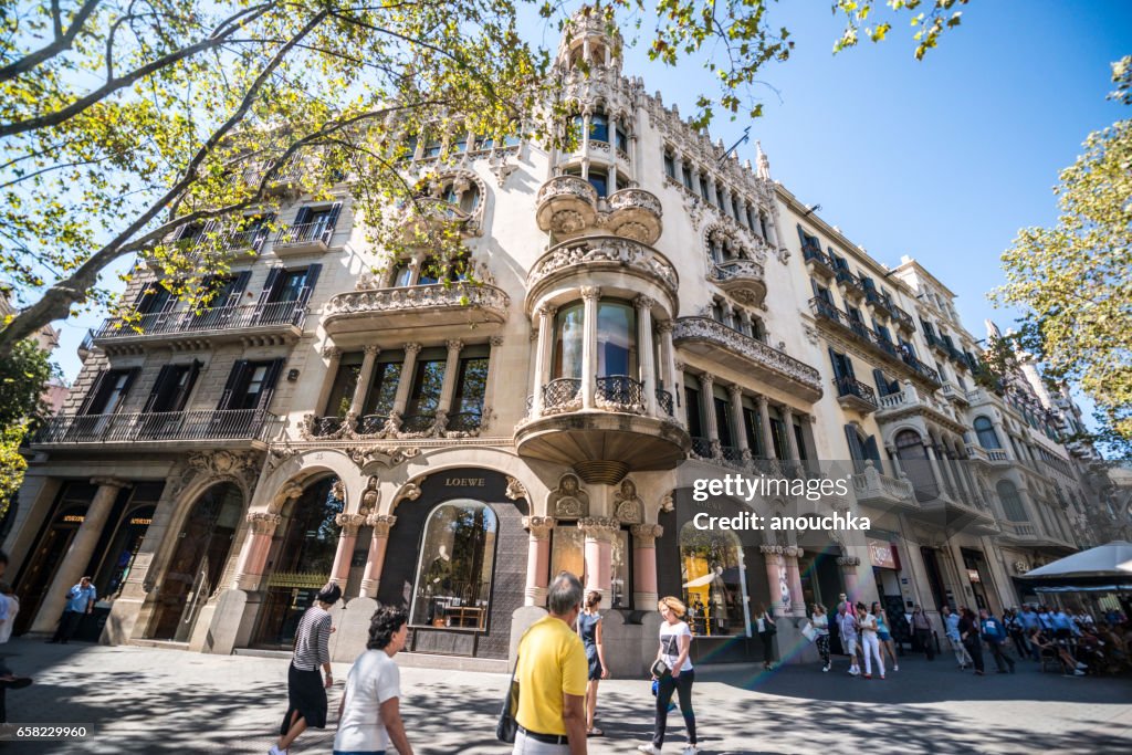 Tienda de Loewe en Barcelona, España