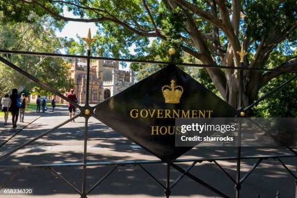 government house, sydney, australia - new south wales parliament stock pictures, royalty-free photos & images