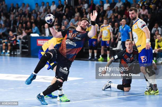 Ludovic Fabregas of Montpellier during the Champions League match between Montpellier and Kielce on March 26, 2017 in Montpellier, France.