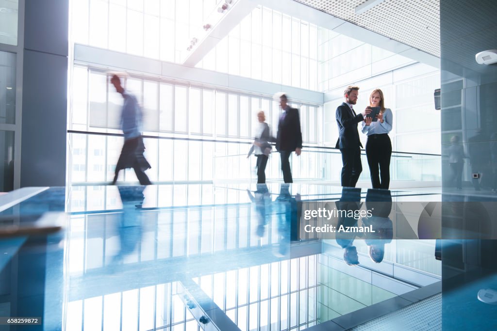 Heading to another successful business day